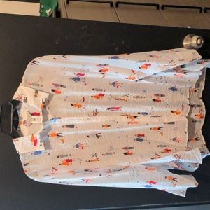 Multiples white blouse people PL